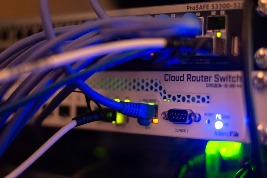 Gaming router ethernet cables