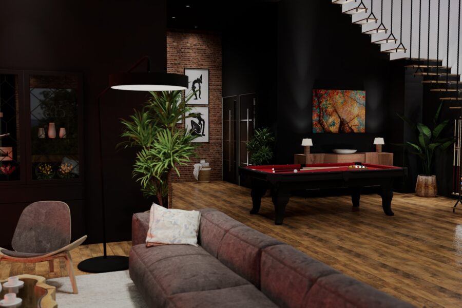 Hdr gaming setup living room