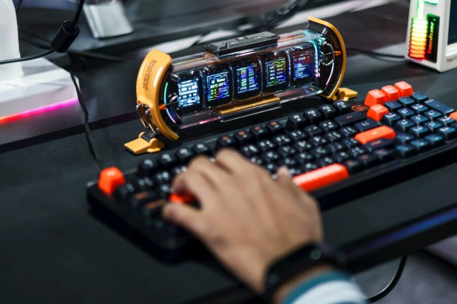 Password manager app gamer keyboard