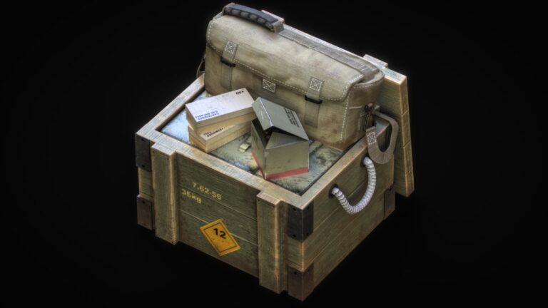 Survival game backpack