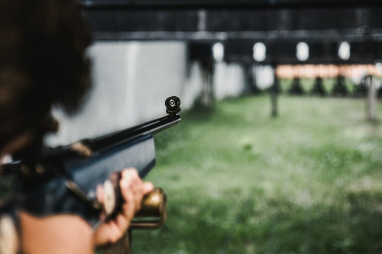 First person aim training targets