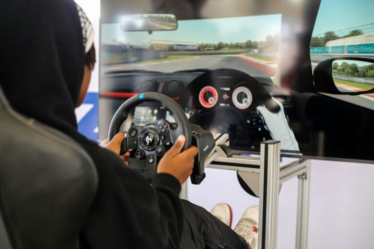 Racing game cockpit