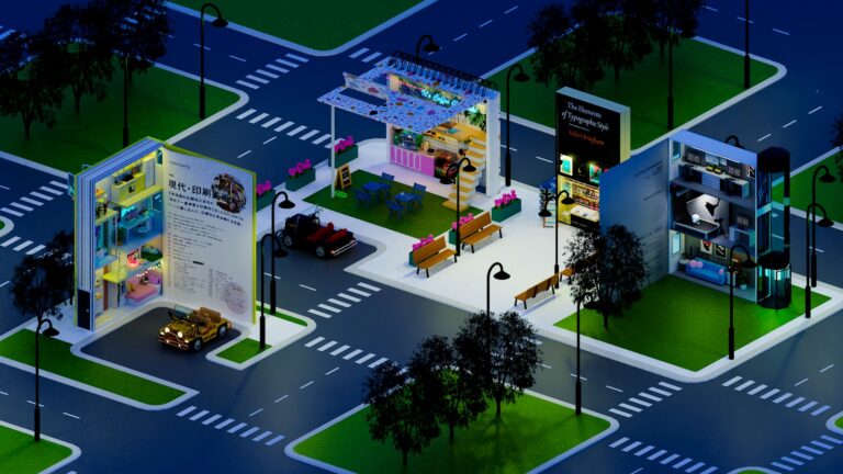 Isometric arpg city