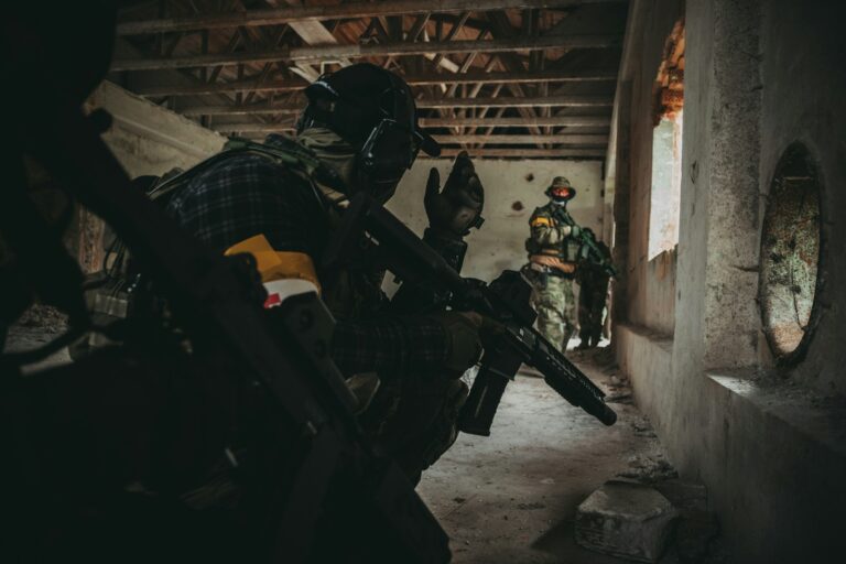 Multiplayer squad defending