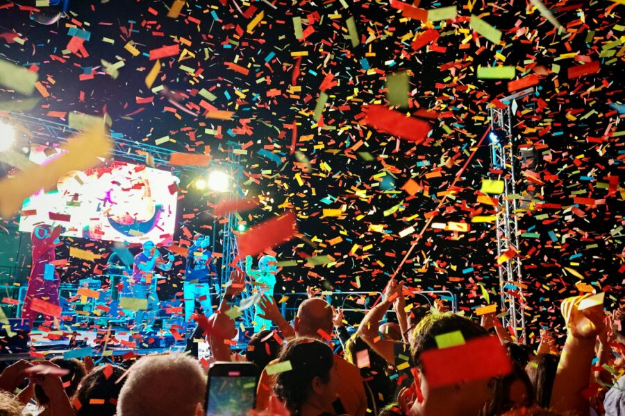 Esports stage large