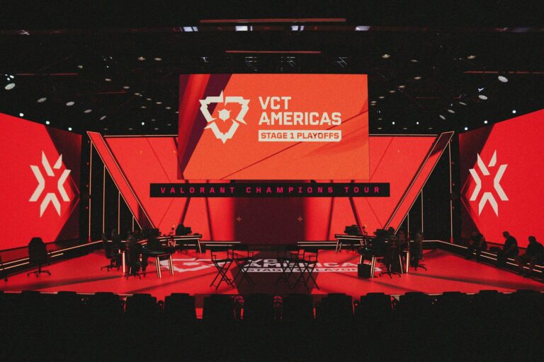 Esports arena crowd