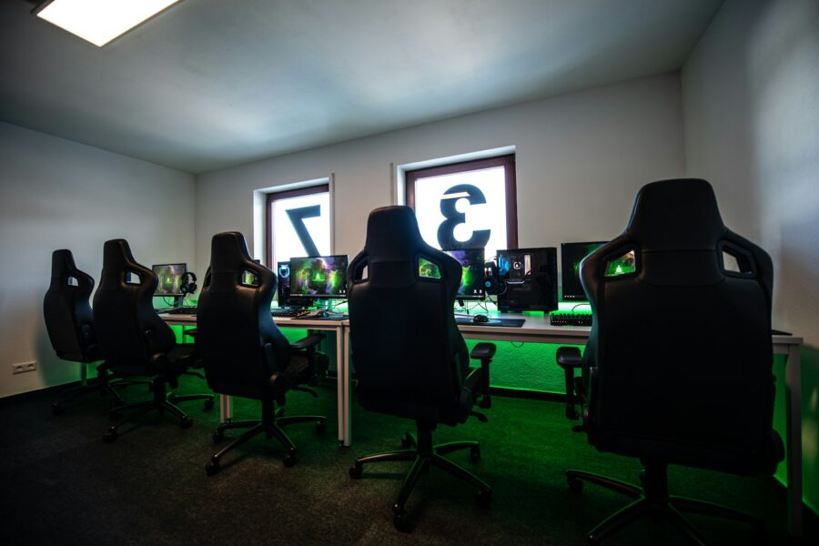 Esports team scrim