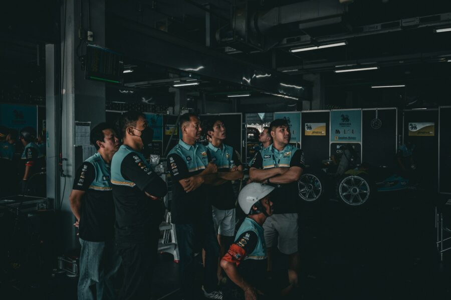 Esports coach backstage