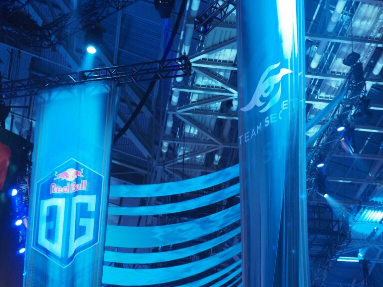 Esports arena crowd