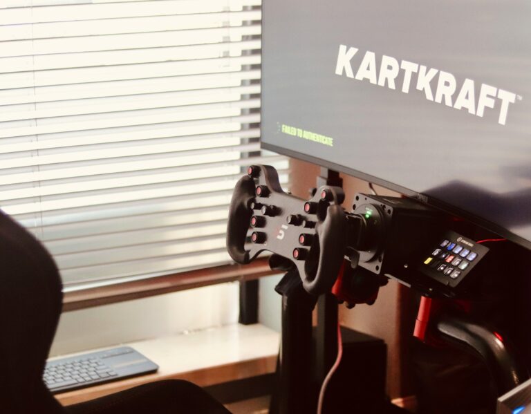 Racing simulator cockpit