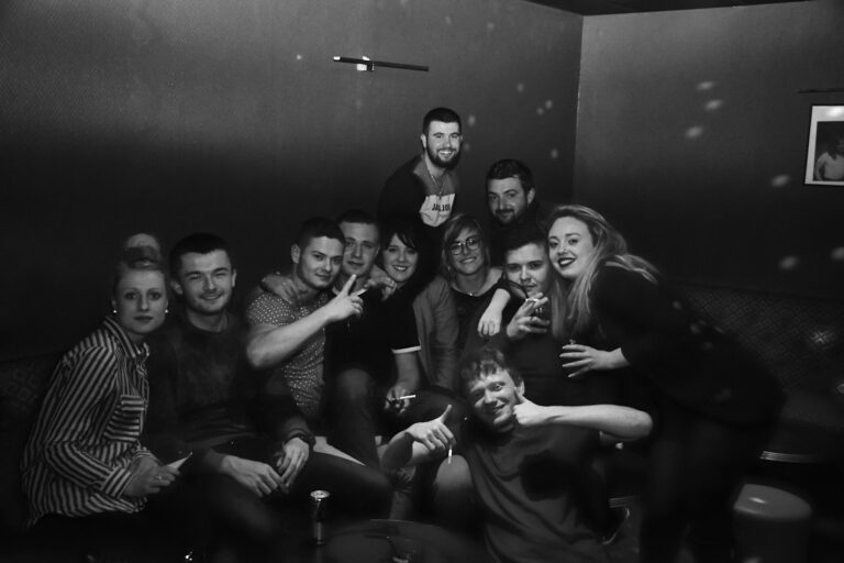 Group friends gaming