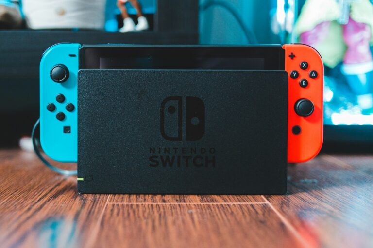 Nintendo switch console
