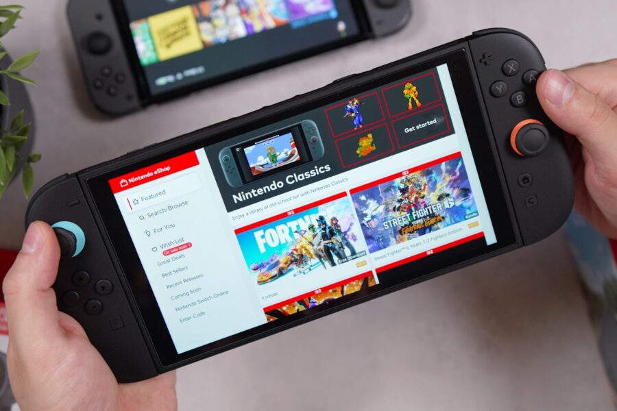 Nintendo switch console