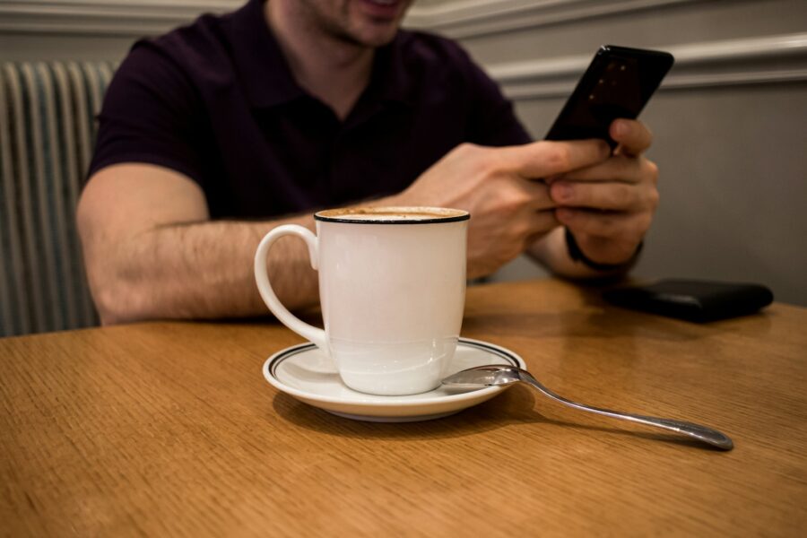 Mobile phone hand