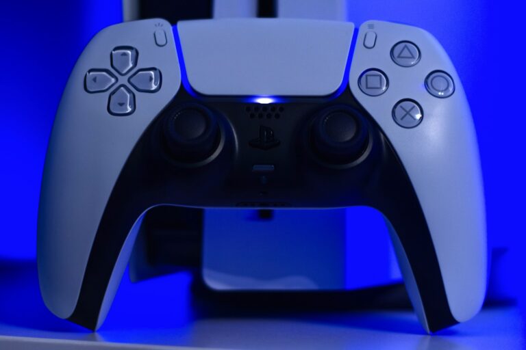 Console controller closeup