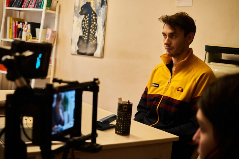Esports coach talking