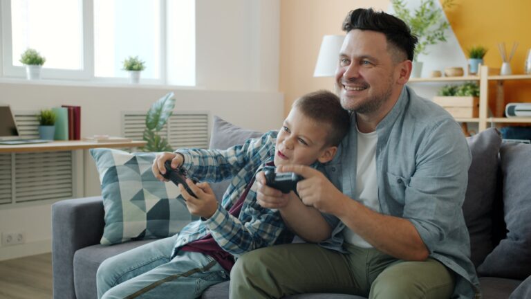 Family gaming living