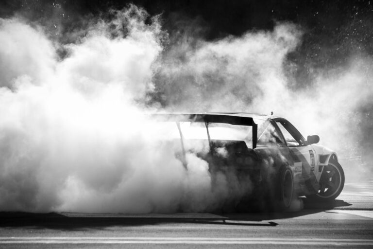 Racing game car