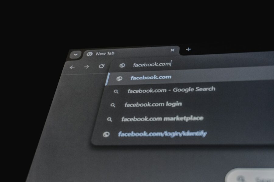 Person computer checking