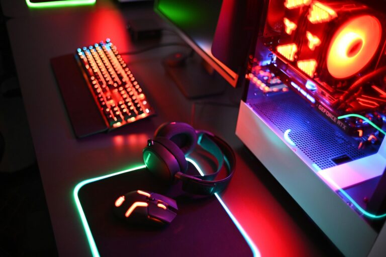 Gamer mouse keyboard