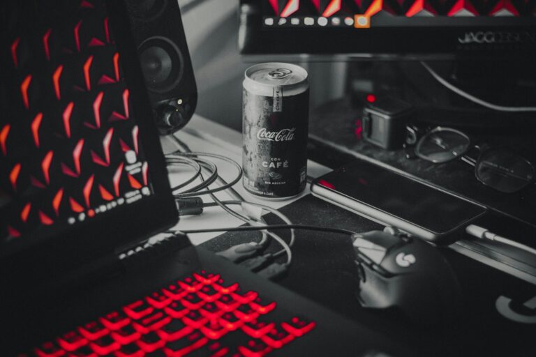 Gaming laptop desk