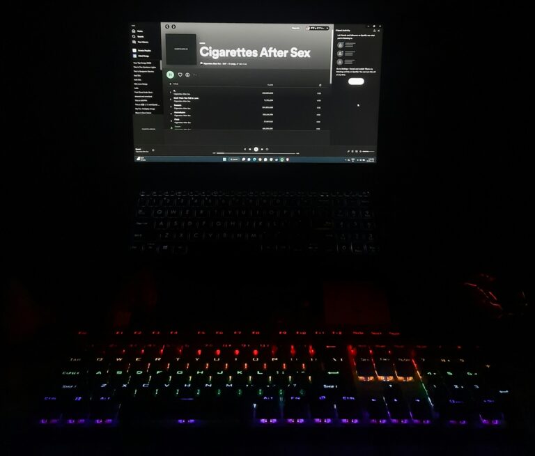 Graphics settings menu