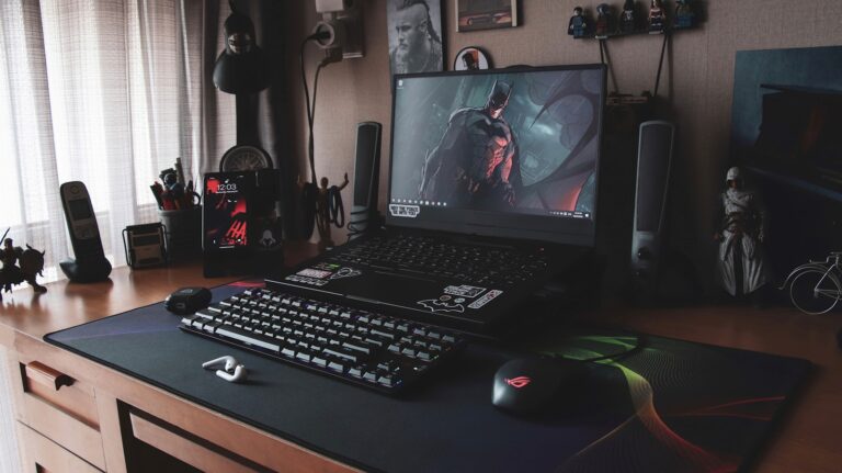Gamer desk security