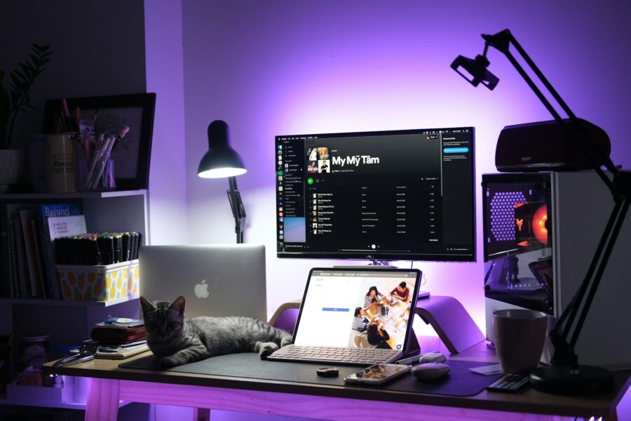 Gamer desk security