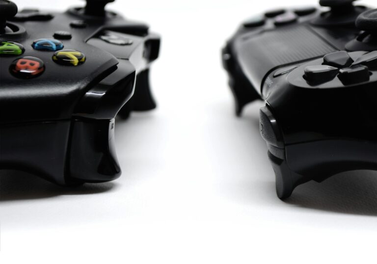 Gaming controller rear