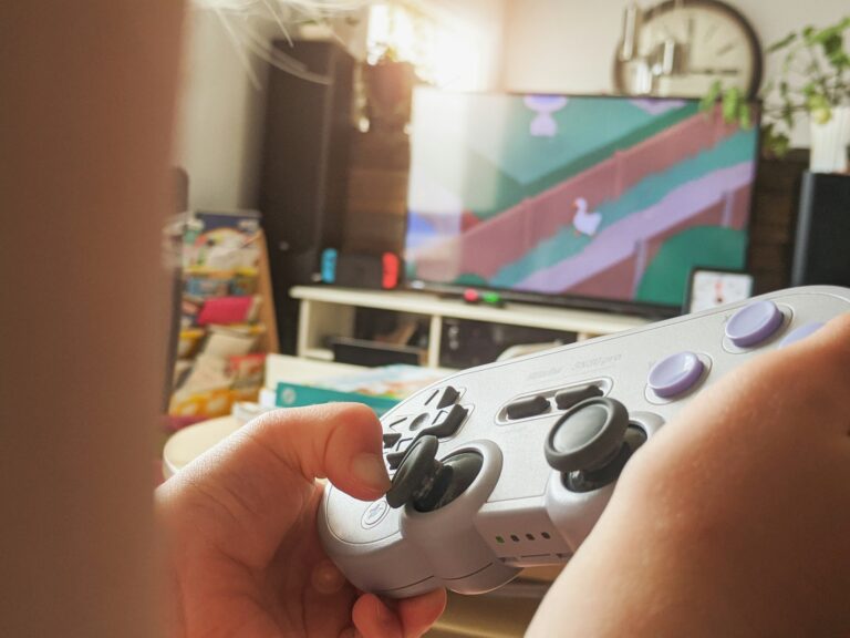 Closeup controller hands