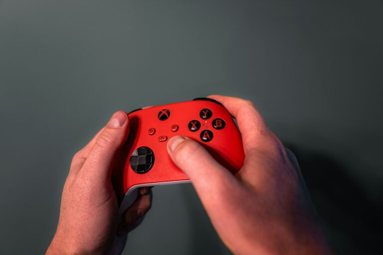 Hands holding game